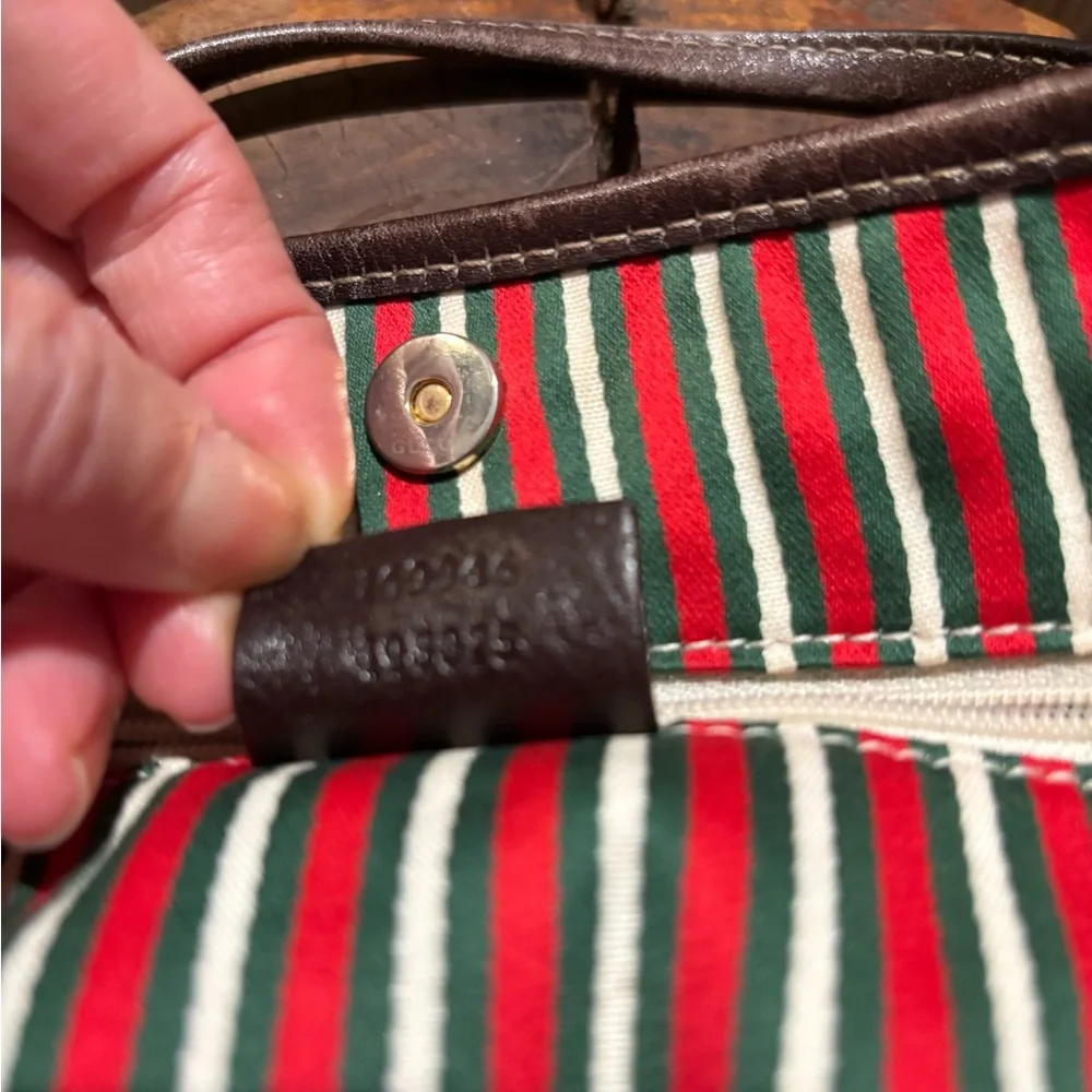 Gucci Beige and Brown GG Canvas Tote - Picture 5 of 12